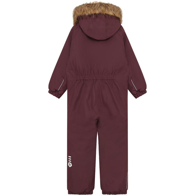 COLORKIDS COLORKIDS Coverall W. Fake Fur Skijacke Kinder - Bordeaux - 0 | SportScheck