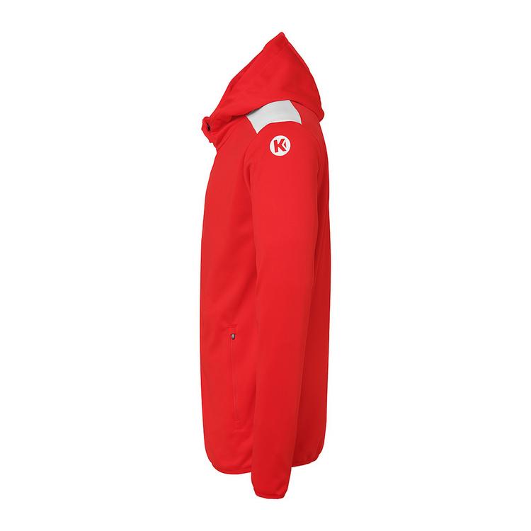 Kempa Kempa Emotion 27 Kapuzenjacke - rot/wei&szlig; - 4 | SportScheck