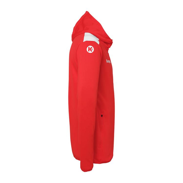 Kempa Kempa Emotion 27 Kapuzenjacke - rot/wei&szlig; - 5 | SportScheck