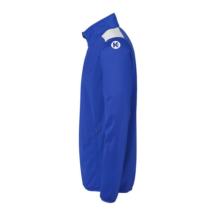 Kempa Kempa Emotion 27 Poly Jacke Kids Trainingsjacke Kinder - royal/wei&szlig; - 4 | SportScheck