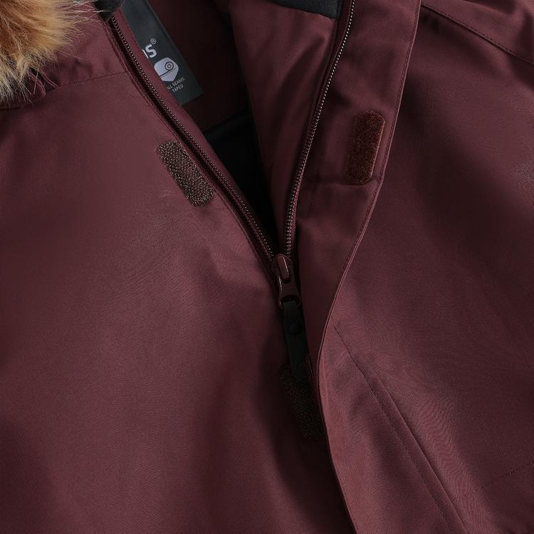 COLORKIDS COLORKIDS Coverall W. Fake Fur Skijacke Kinder - Bordeaux - 2 | SportScheck