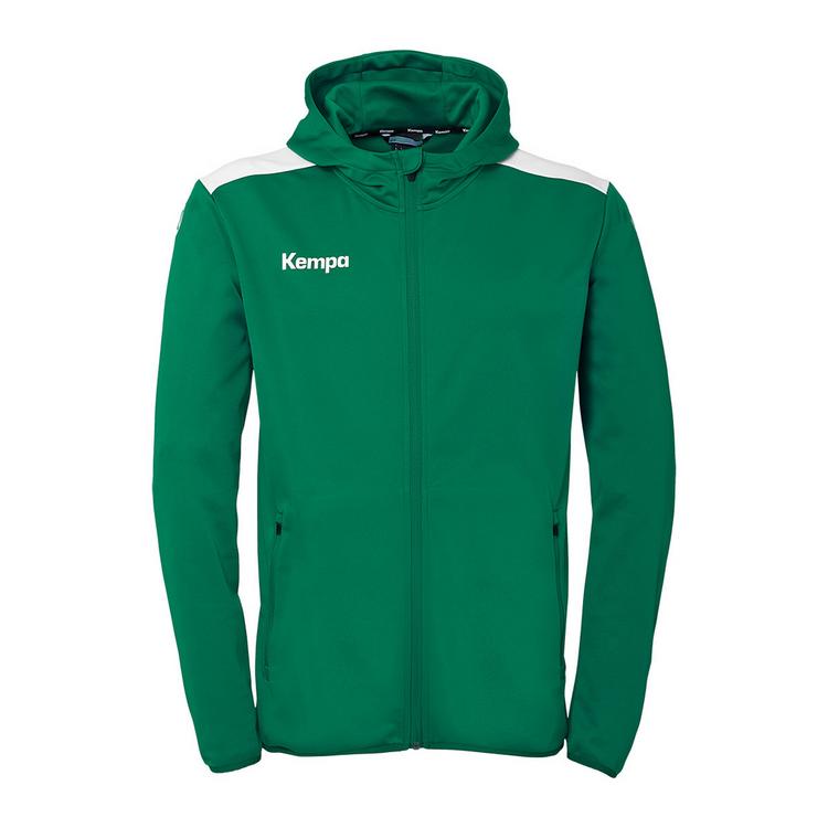 Kempa Kempa Emotion 27 Kids Kapuzenjacke Kinder - lagune/wei&szlig; - 0 | SportScheck