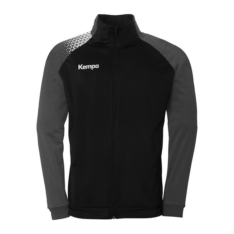 Kempa Kempa Ambition 28 Poly Kids Trainingsjacke Kinder - schwarz/anthra - 0 | SportScheck