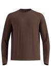 Odlo Leichter Rundhalspullover Funktionssweatshirt Herren - Brown Granite(30369)