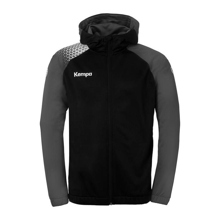 Kempa Kempa Ambition 28 Kapuzenjacke - schwarz/anthra - 0 | SportScheck