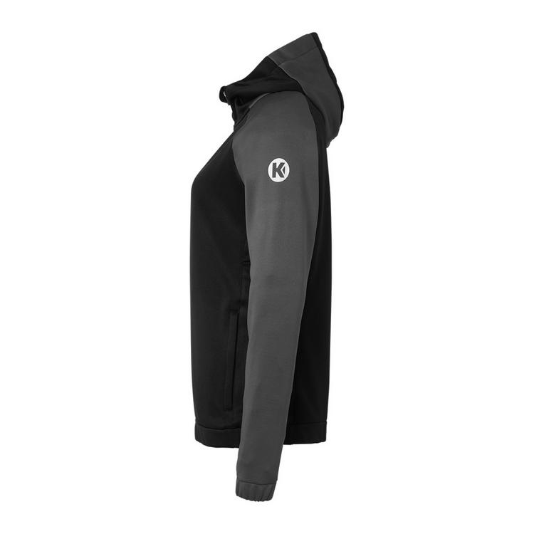 Kempa Kempa Ambition 28 Women Kapuzenjacke Damen - schwarz/anthra - 0 | SportScheck