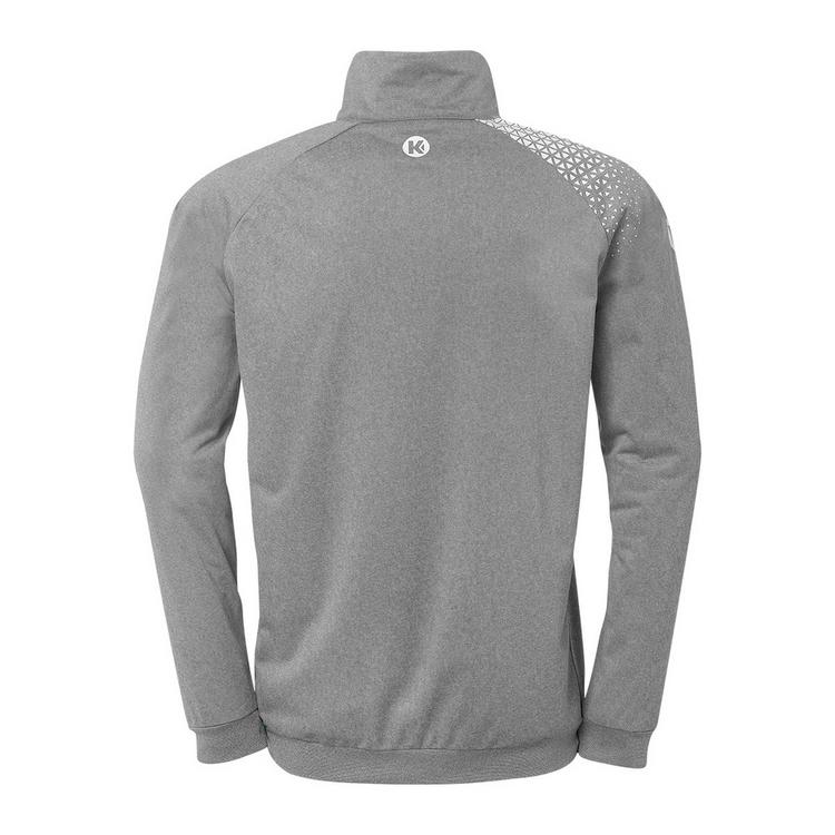 Kempa Kempa Ambition 28 Poly Kids Trainingsjacke Kinder - dark grau melange/wei&szlig; - 0 | SportScheck