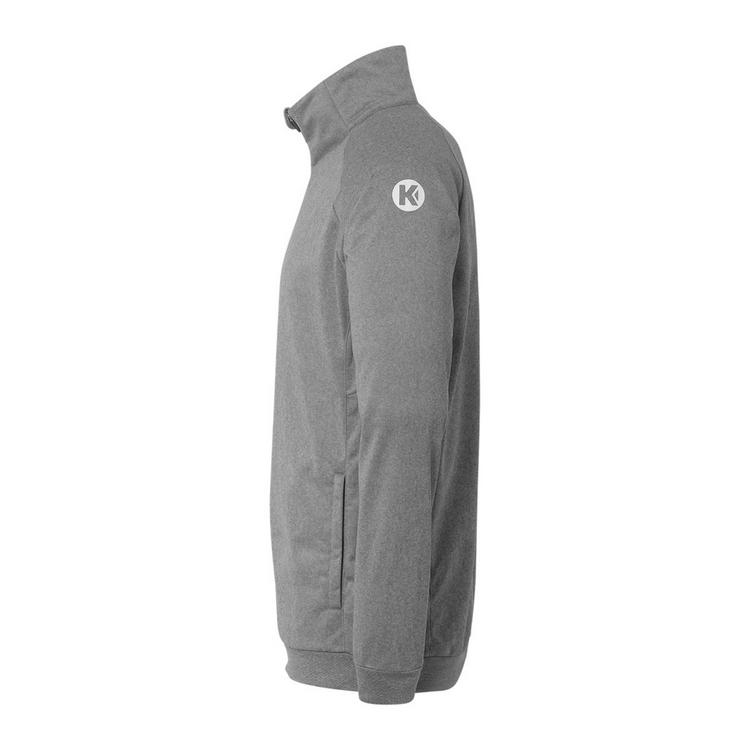 Kempa Kempa Ambition 28 Poly Kids Trainingsjacke Kinder - dark grau melange/wei&szlig; - 0 | SportScheck
