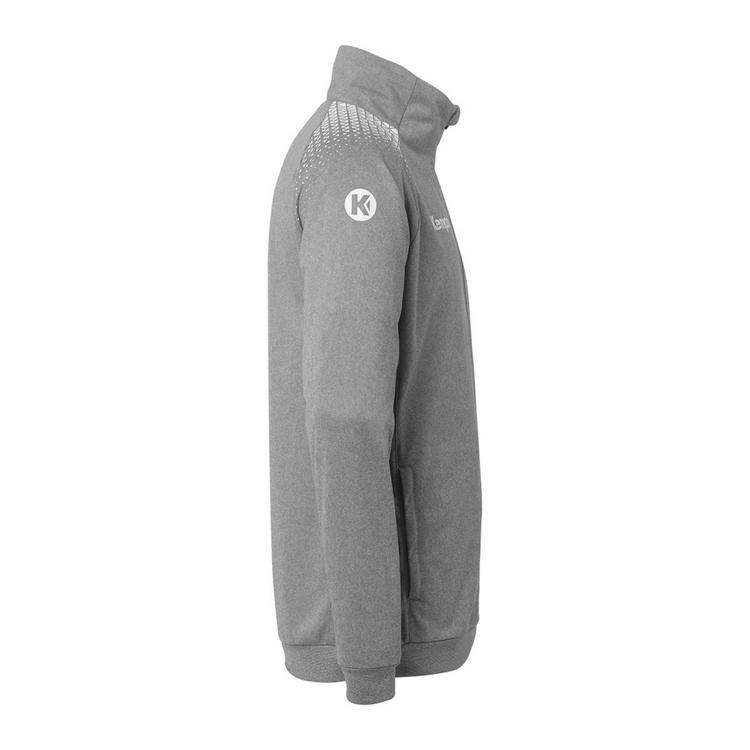 Kempa Kempa Ambition 28 Poly Trainingsjacke - dark grau melange/wei&szlig; - 1 | SportScheck