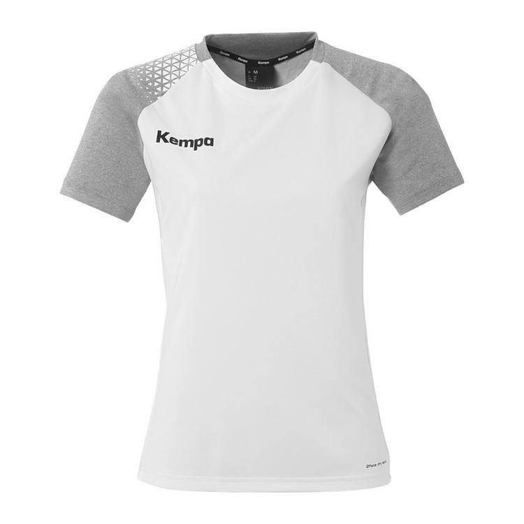Kempa Kempa Ambition 28 Women T-Shirt Damen - wei&szlig;/dark grau melange - 0 | SportScheck