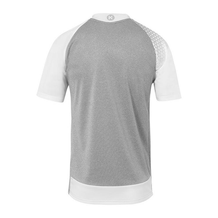 Kempa Kempa Ambition 28 T-Shirt - dark grau melange/wei&szlig; - 0 | SportScheck