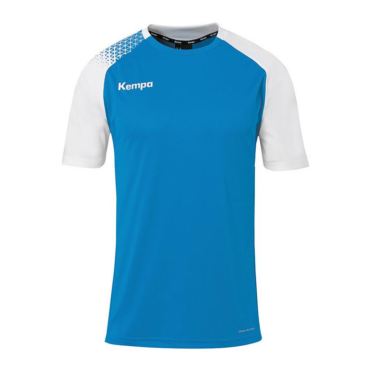 Kempa Kempa Ambition 28 Kids T-Shirt Kinder - kempablau/wei&szlig; - 0 | SportScheck