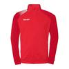 Kempa Ambition 28 Poly Kids Trainingsjacke Kinder - rot/chilirot