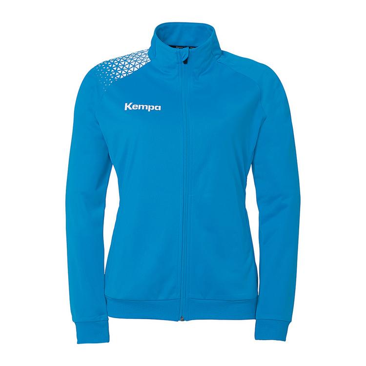 Kempa Kempa Ambition 28 Poly Women Trainingsjacke Damen - kempablau/wei&szlig; - 0 | SportScheck