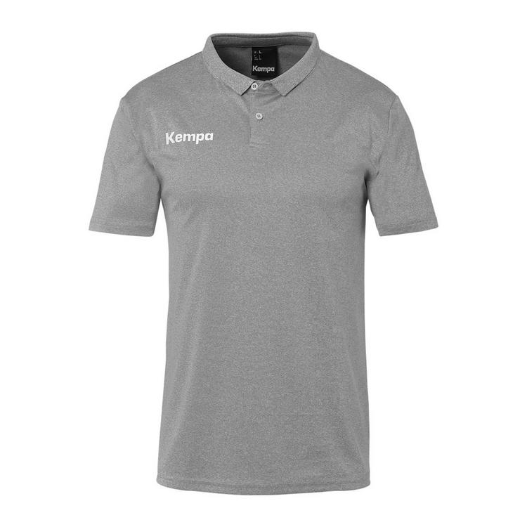 Kempa Kempa Poly Kids Poloshirt Kinder - dark grau melange - 0 | SportScheck