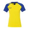 Kempa Ambition 28 Women T-Shirt Damen - limonengelb/royal