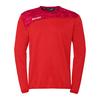 Kempa Athletics 29 Kids Funktionssweatshirt Kinder - rot/chilirot
