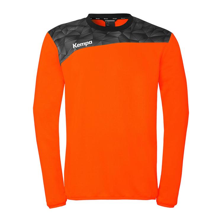 Kempa Kempa Athletics 29 Kids Funktionssweatshirt Kinder - fluo orange/schwarz - 0 | SportScheck