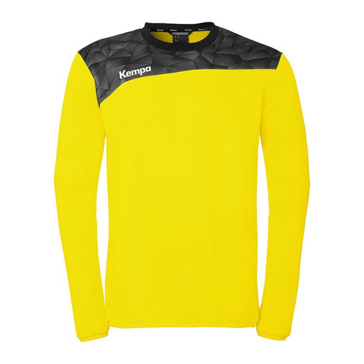 Kempa Kempa Athletics 29 Kids Funktionssweatshirt Kinder - limonengelb/schwarz - 0 | SportScheck