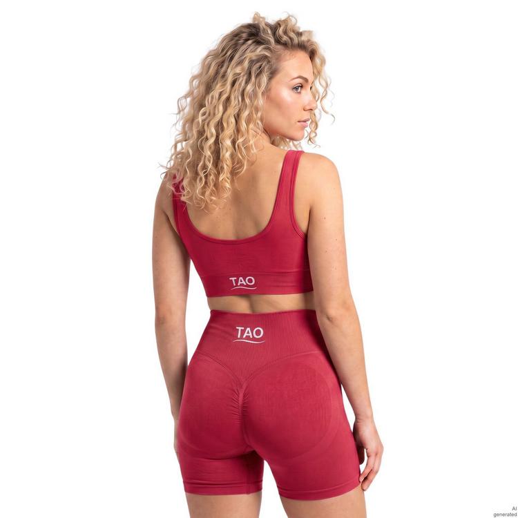 TAO TAO TAO Sportswear Yogahose PURE Tights Damen - teaberry - 1 | SportScheck