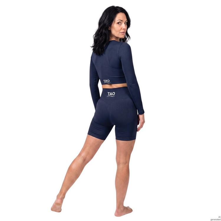 TAO TAO TAO Sportswear Yogahose BALANCE Tights Damen - black iris - 1 | SportScheck