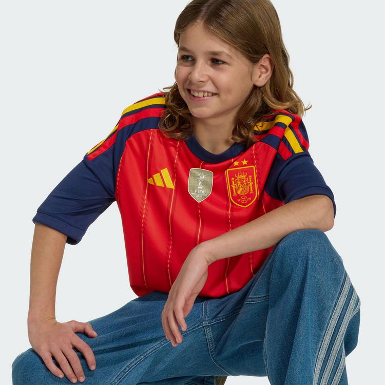 adidas adidas Spanien 26 Kids Heimtrikot Winner Jerseykleid Kinder - Vivid Red - 1 | SportScheck