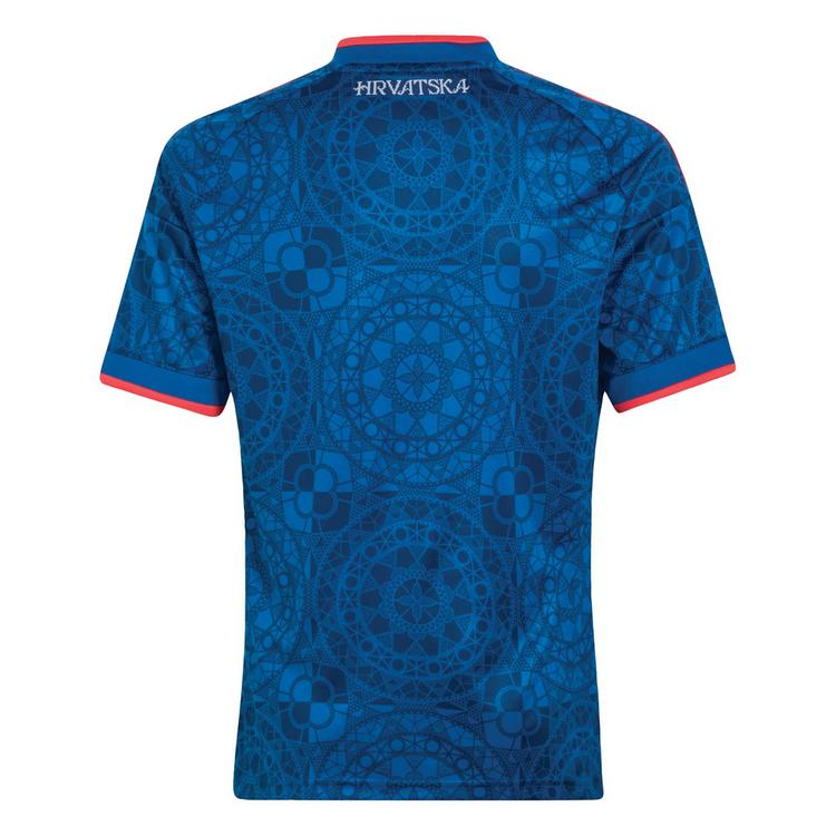 adidas adidas Kroatien 26 Kids Ausw&auml;rtstrikot Jerseykleid Kinder - Eqt Blue - 0 | SportScheck