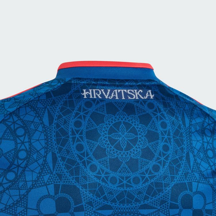 adidas adidas Kroatien 26 Kids Ausw&auml;rtstrikot Jerseykleid Kinder - Eqt Blue - 1 | SportScheck