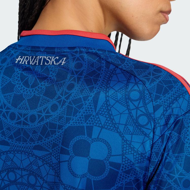 adidas adidas Kroatien 26 Ausw&auml;rtstrikot Jerseykleid Damen - Eqt Blue - 2 | SportScheck