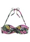 Vivance by Lascana Bikini Oberteil Damen - schwarz-bedruckt