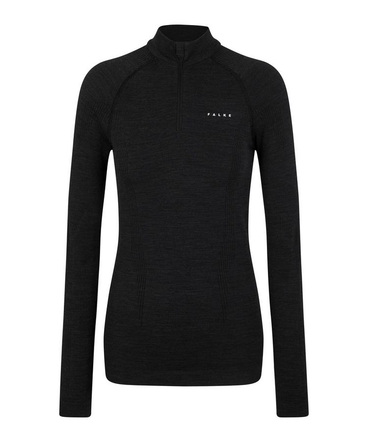 Falke Falke Wool Tech Langarmshirt Damen - black - 0 | SportScheck