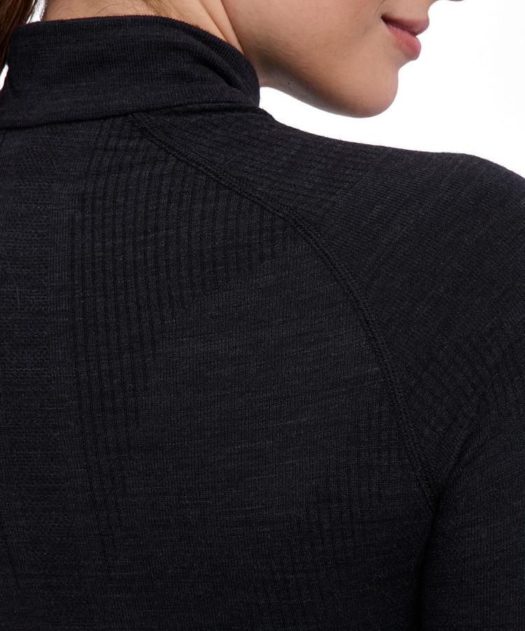 Falke Falke Wool Tech Langarmshirt Damen - black - 2 | SportScheck
