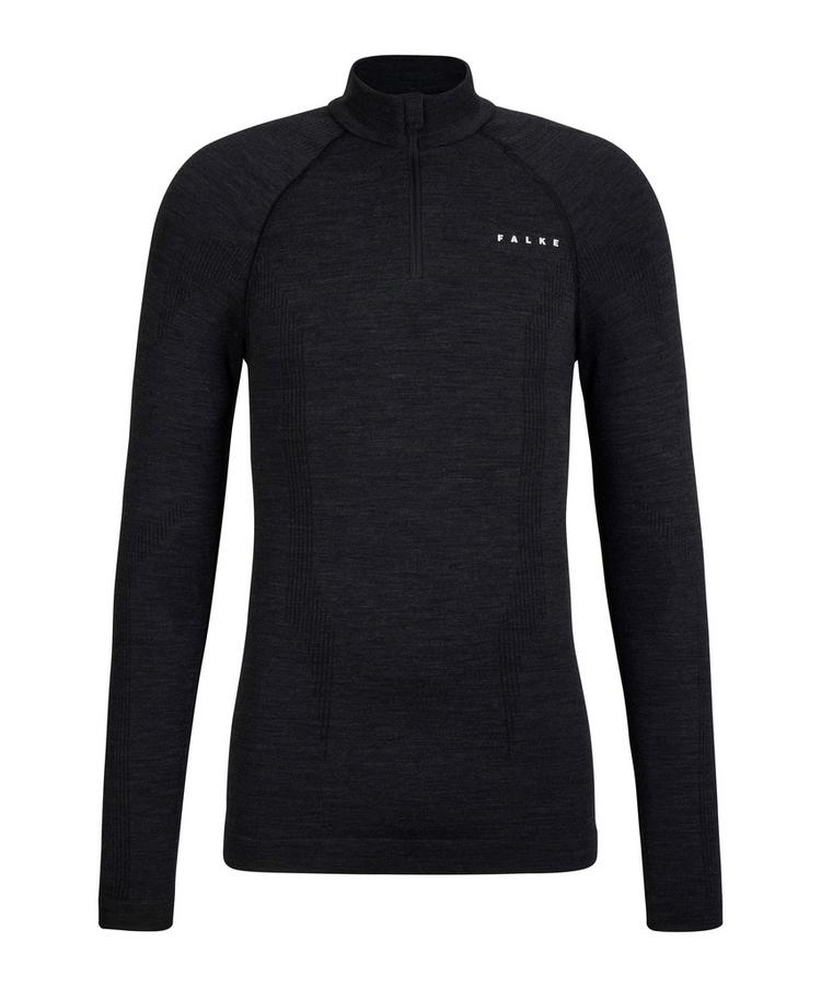 Falke Falke Wool Tech Langarmshirt Herren - black - 0 | SportScheck
