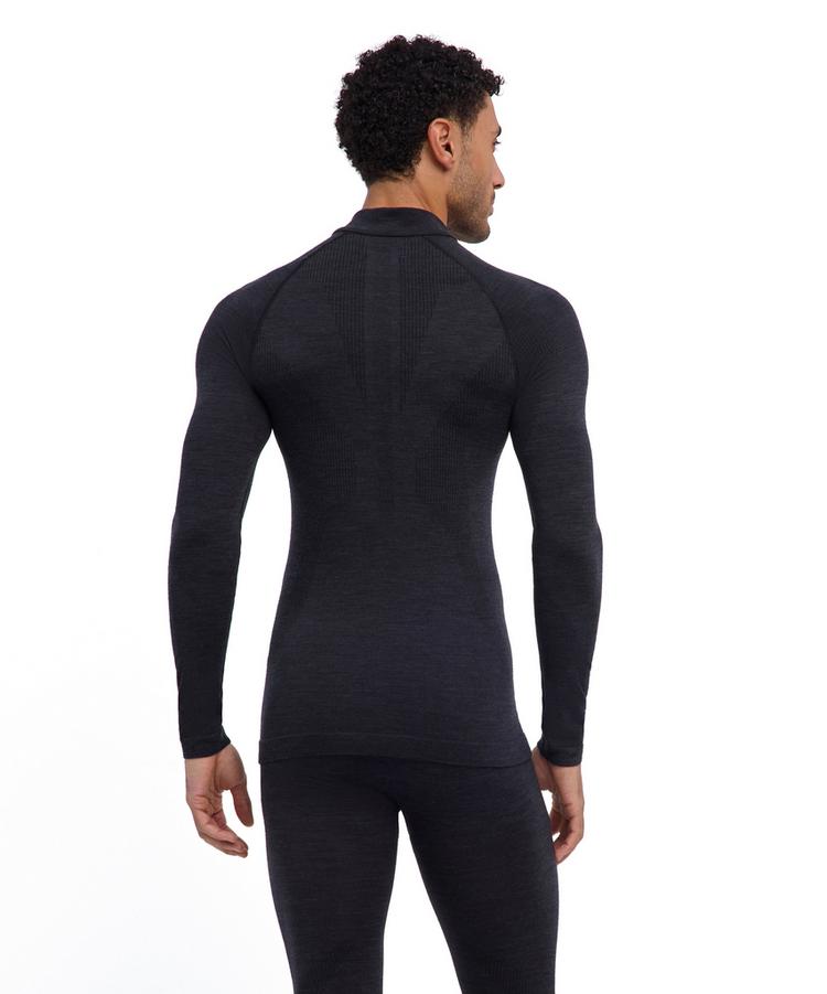 Falke Falke Wool Tech Langarmshirt Herren - black - 0 | SportScheck