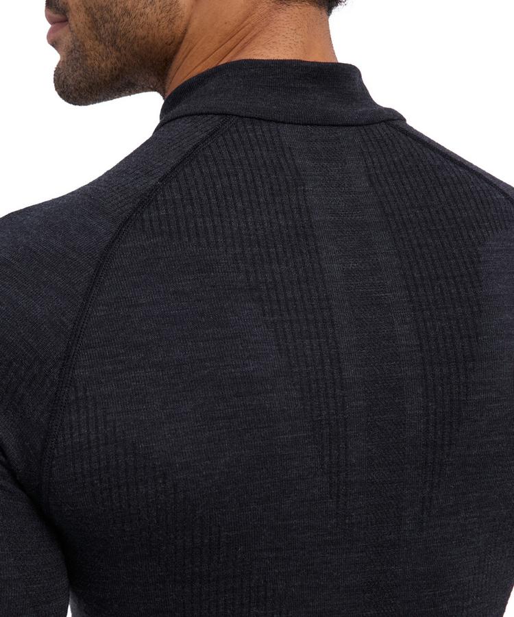 Falke Falke Wool Tech Langarmshirt Herren - black - 2 | SportScheck