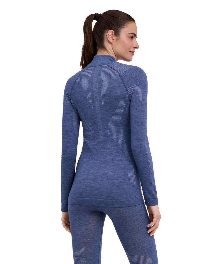 Falke Falke Wool Tech Langarmshirt Damen - capitain - 0 | SportScheck