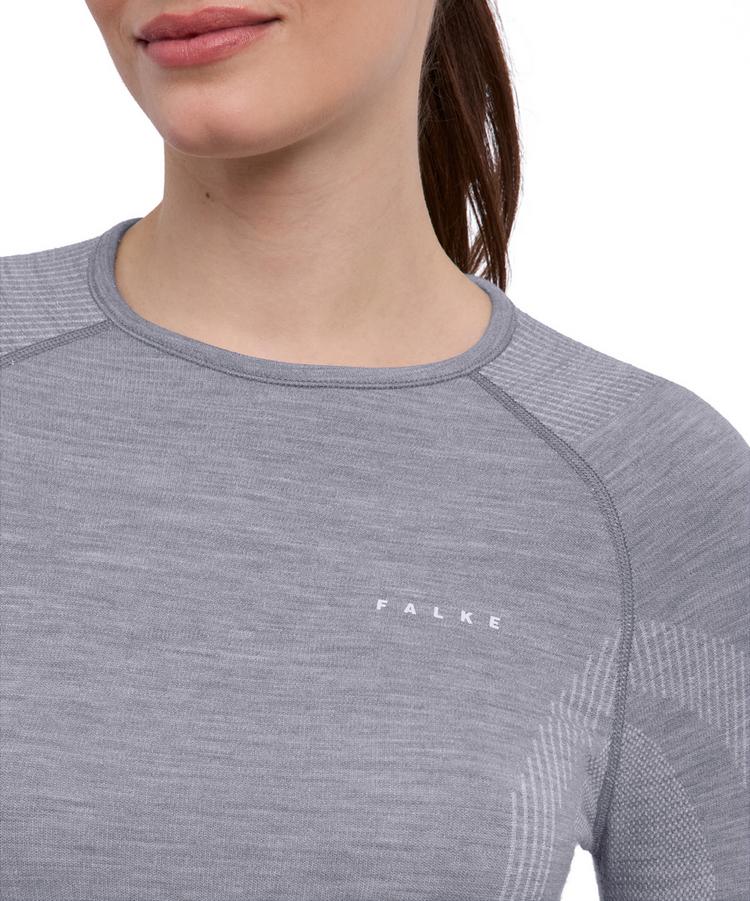 Falke Falke Wool-tech Longsleeve Funktionsshirt Damen - grey-heather (3757) - 2 | SportScheck