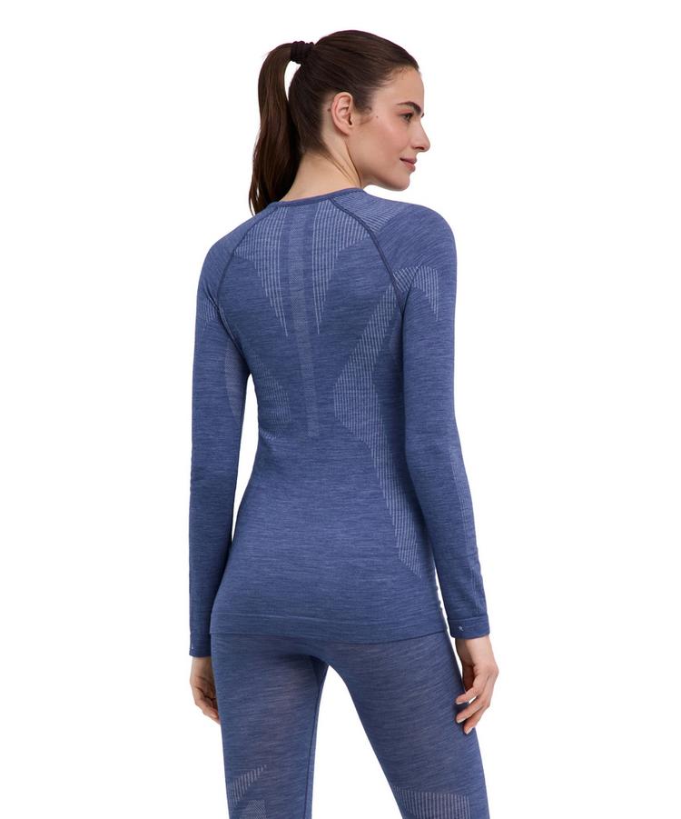Falke Falke Wool Tech Langarmshirt Damen - capitain - 0 | SportScheck