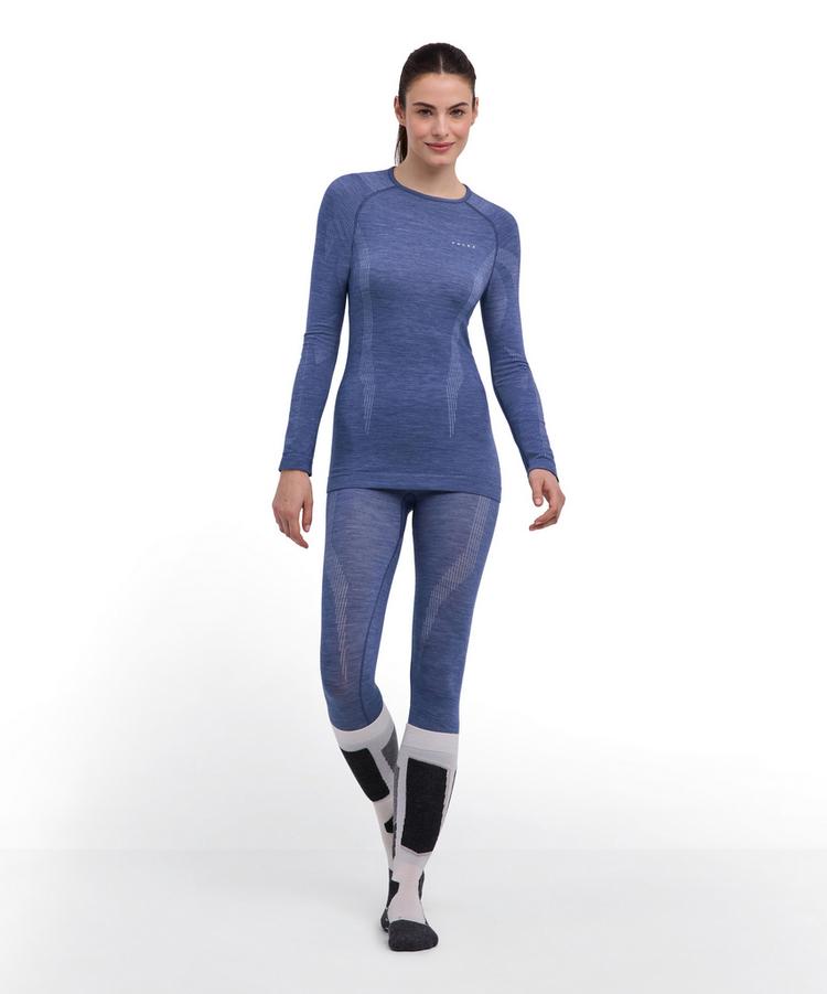 Falke Falke Wool Tech Langarmshirt Damen - capitain - 1 | SportScheck