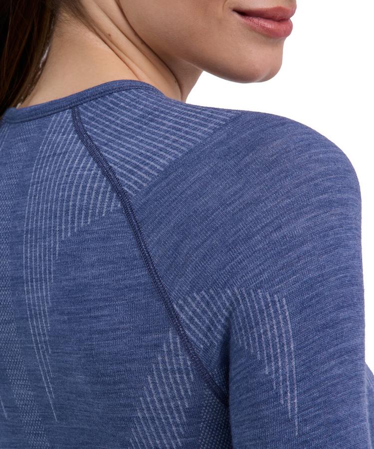 Falke Falke Wool Tech Langarmshirt Damen - capitain - 2 | SportScheck