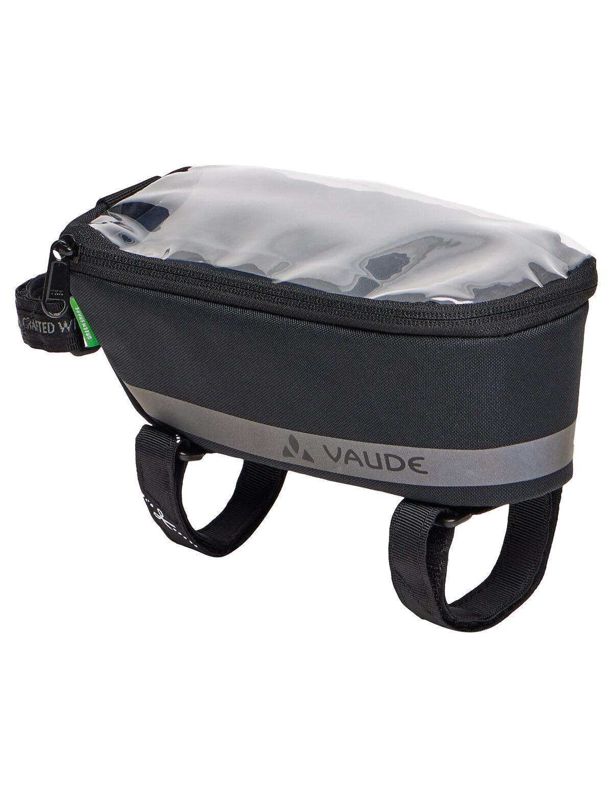 Vaude Unisex Schwarz Top Tube Phone Fahrradtasche - Größe Einheitsgröße