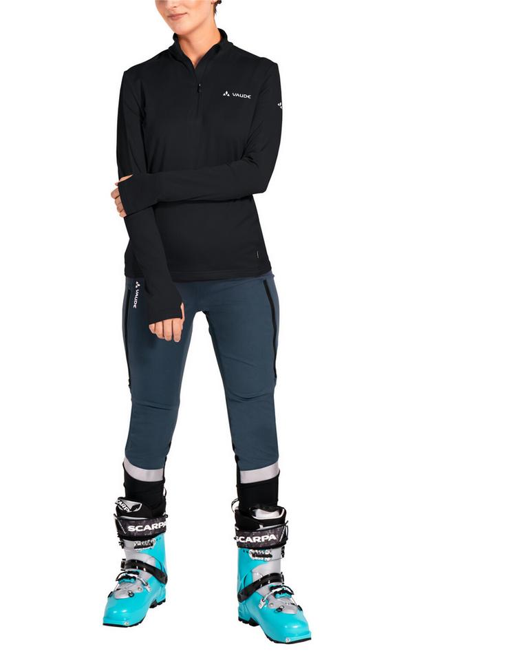 VAUDE VAUDE Livigno II Fleeceshirt Damen - black uni - 0 | SportScheck