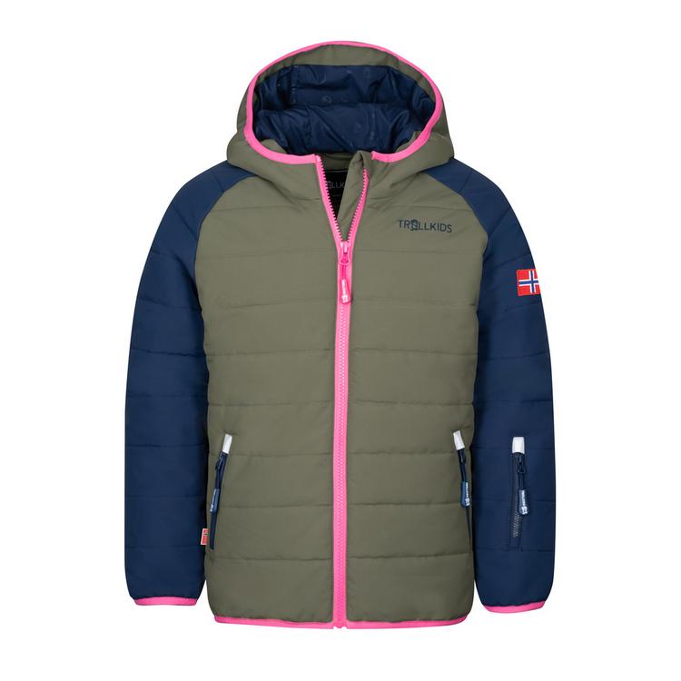 Trollkids Trollkids Hafjell Skijacke Kinder - navy-dusky olive-light magenta - 0 | SportScheck