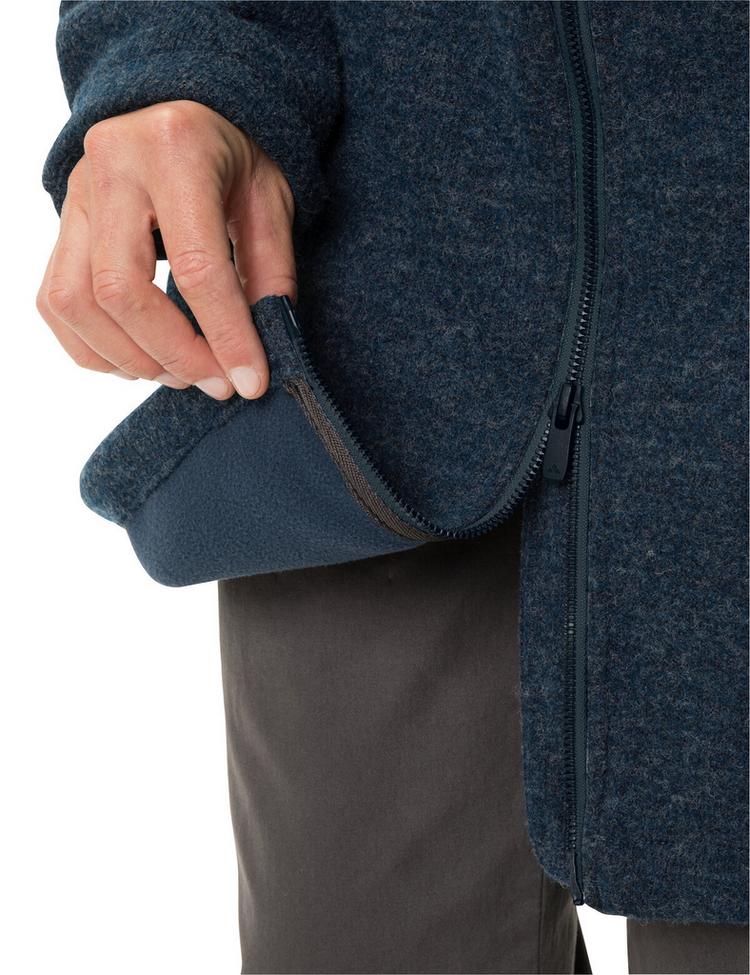 VAUDE VAUDE Tinshan III Wollmantel Damen - dark sea - 1 | SportScheck