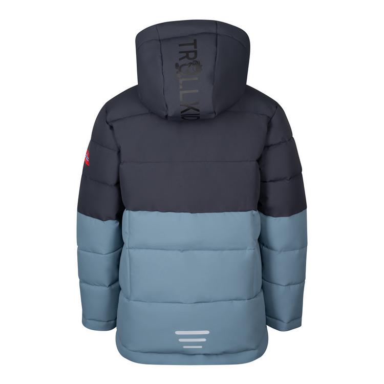 Trollkids Trollkids Gryllefjord Steppjacke Kinder - black-steel blue-mango - 0 | SportScheck