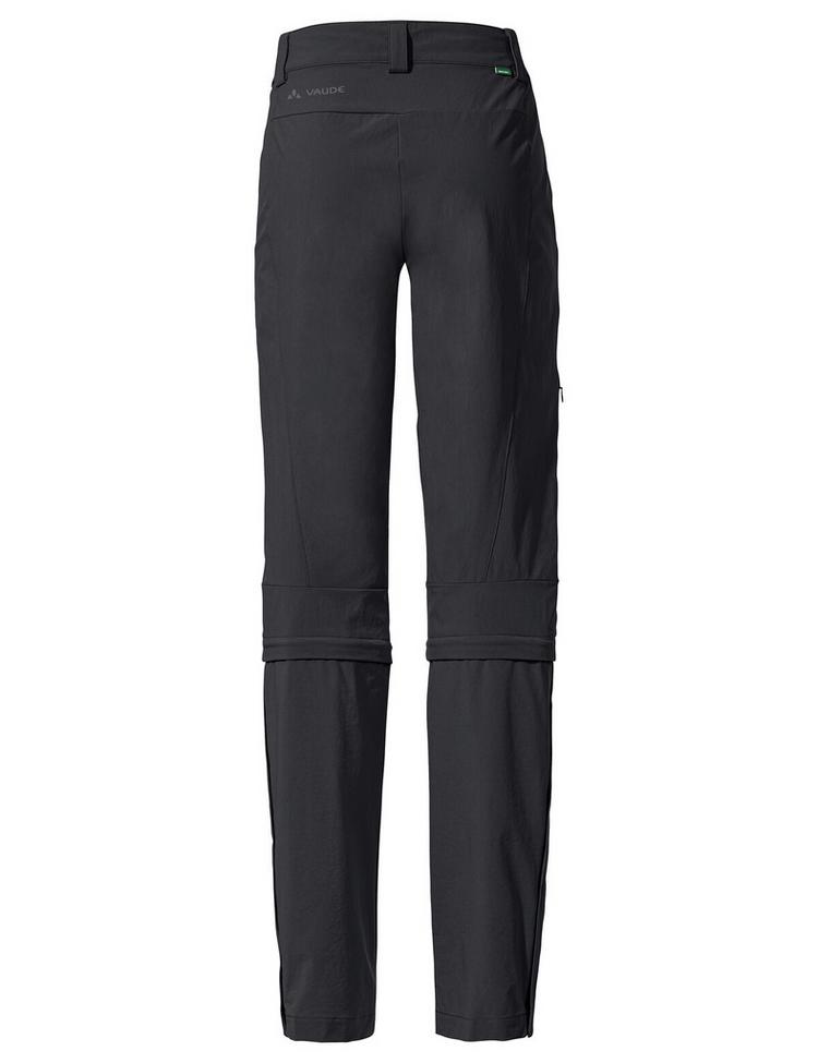 VAUDE VAUDE Farley Stretch Capri T-Zip Zipphose Damen - black - 0 | SportScheck