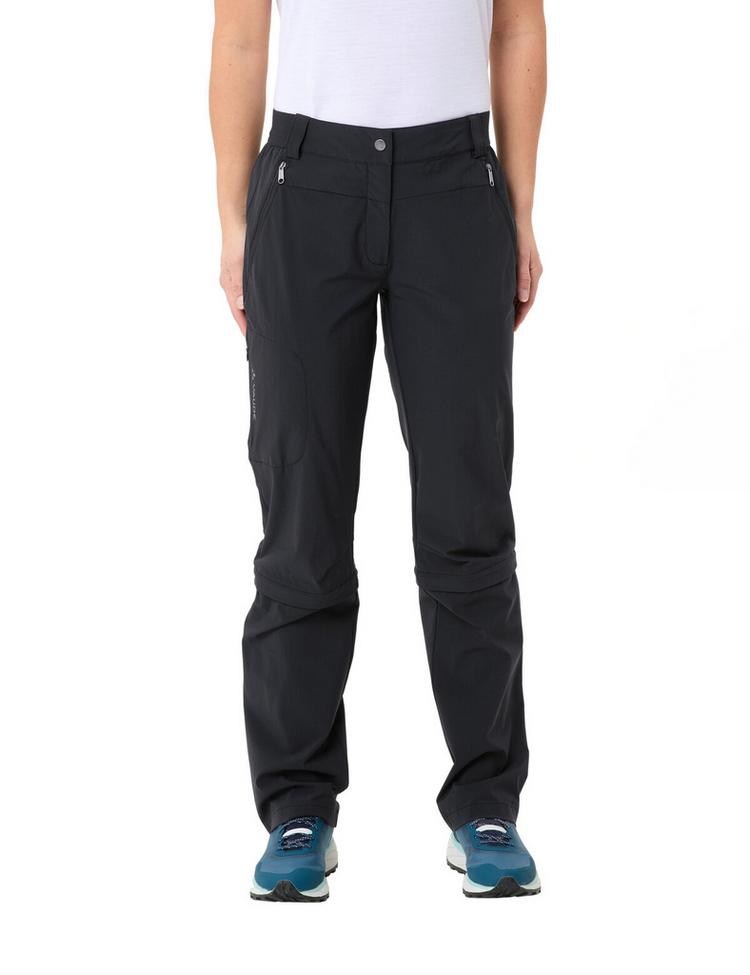 VAUDE VAUDE Farley Stretch Capri T-Zip Zipphose Damen - black - 0 | SportScheck