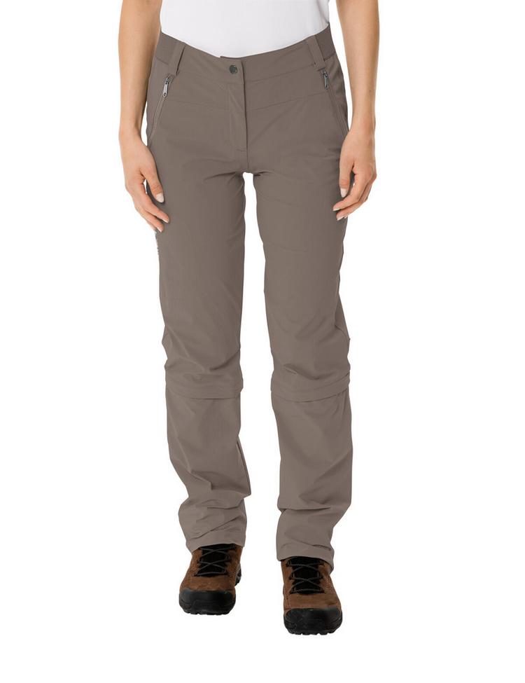 VAUDE VAUDE Farley Stretch Capri T-Zip Zipphose Damen - coconut - 0 | SportScheck