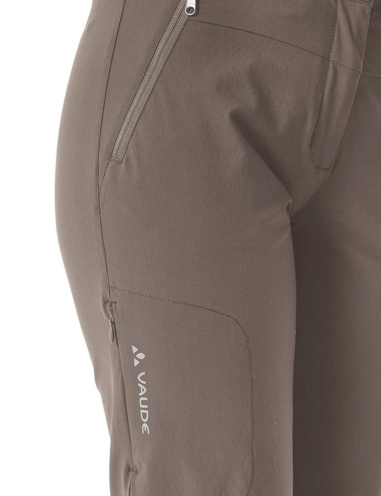 VAUDE VAUDE Farley Stretch Capri T-Zip Zipphose Damen - coconut - 0 | SportScheck