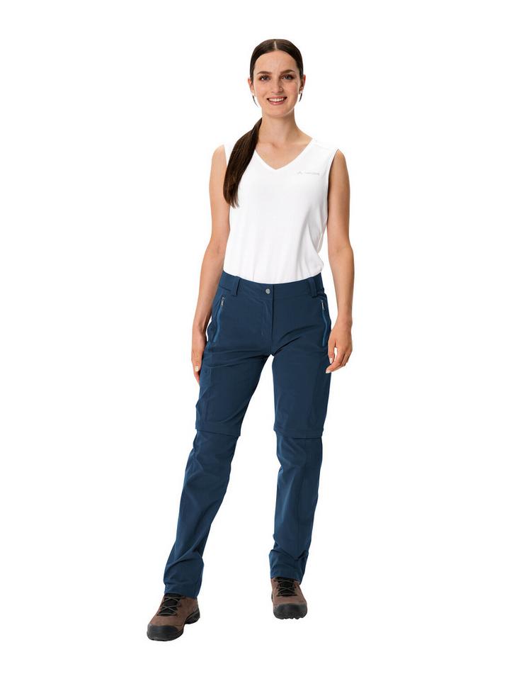 VAUDE VAUDE Farley Stretch ZO T-Zip II Zipphose Damen - dark sea - 2 | SportScheck